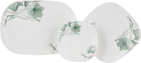 Royalford 36pcs Opalware Dinner Set Square, Includes Serving Platters, Dinner, Soup and Desserts Plates, Side Bowls and Spoons Dishwasher - Safe, Freezer and Microwave Safe, RF12880 - Al Kabayel Discount CentreRoyalford 36pcs Opalware Dinner Set Square, Includes Serving Platters, Dinner, Soup and Desserts Plates, Side Bowls and Spoons Dishwasher - Safe, Freezer and Microwave Safe, RF12880Dinnerware SetsROYALFORDAl Kabayel Discount Centre