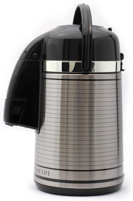 Royalford 3L Vacuum Flask - Heat Insulated Thermos for Keeping Hot/Cold Long Hour Heat/Cold Retention, Multi - Walled, Hot Water, Tea, Beverage | Ideal for Social Occasion, Commercial & Outings - Al Kabayel Discount CentreRoyalford 3L Vacuum Flask - Heat Insulated Thermos for Keeping Hot/Cold Long Hour Heat/Cold Retention, Multi - Walled, Hot Water, Tea, Beverage | Ideal for Social Occasion, Commercial & OutingsThermosROYALFORDAl Kabayel Discount Centre