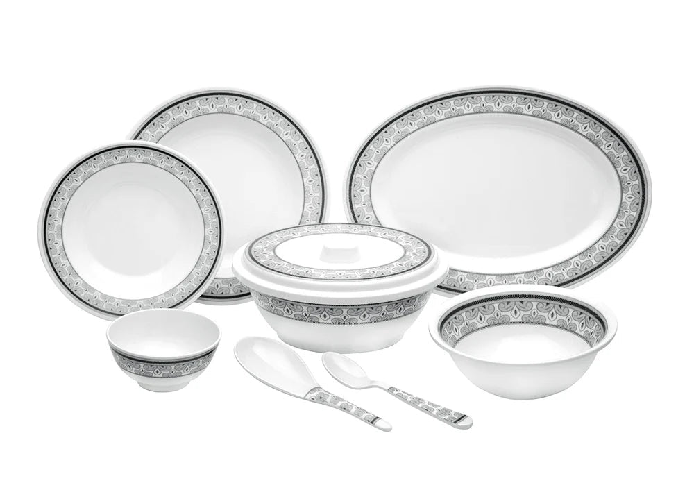 Royalford 40-Piece Melamine Ware Dinner Set – RF6721 - Al Kabayel Discount CentreRoyalford 40-Piece Melamine Ware Dinner Set – RF6721Dinnerware SetsROYALFORDAl Kabayel Discount Centre