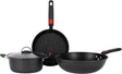 Royalford 4pcs Non-Stick Cookware Set RF13173 - Al Kabayel Discount CentreRoyalford 4pcs Non-Stick Cookware Set RF13173Cookware SetROYALFORDAl Kabayel Discount Centre