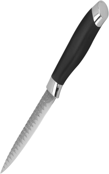 Royalford 5" Utility Knife RF12006 Kitchen Tool Stainless Steel with Non Stick coating Food Grade Easy Knife Set Dishwasher Safe - Al Kabayel Discount CentreRoyalford 5" Utility Knife RF12006 Kitchen Tool Stainless Steel with Non Stick coating Food Grade Easy Knife Set Dishwasher SafeKitchen Utensils & GadgetsROYALFORDAl Kabayel Discount Centre