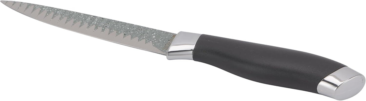 Royalford 5" Utility Knife RF12006 Kitchen Tool Stainless Steel with Non Stick coating Food Grade Easy Knife Set Dishwasher Safe - Al Kabayel Discount CentreRoyalford 5" Utility Knife RF12006 Kitchen Tool Stainless Steel with Non Stick coating Food Grade Easy Knife Set Dishwasher SafeKitchen Utensils & GadgetsROYALFORDAl Kabayel Discount Centre
