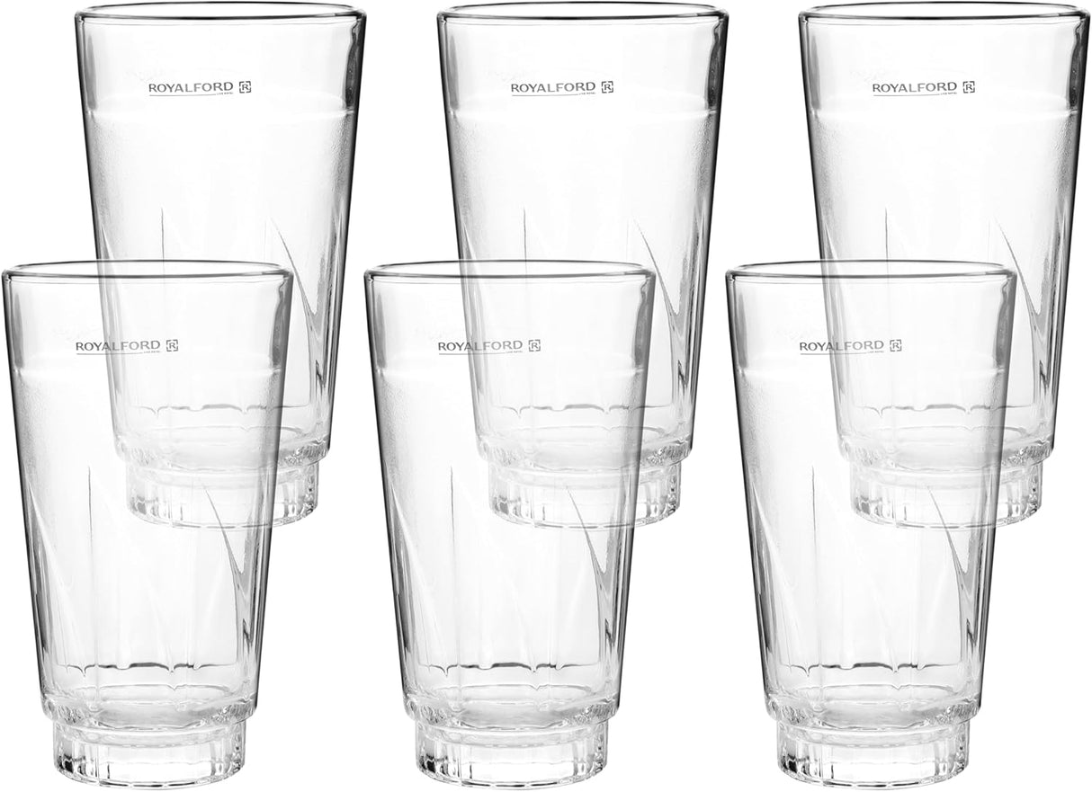 ROYALFORD 6pcs Glass Tumbler Set 355ml - RF2654 - Al Kabayel Discount CentreROYALFORD 6pcs Glass Tumbler Set 355ml - RF2654Drinkware SetsROYALFORDAl Kabayel Discount Centre