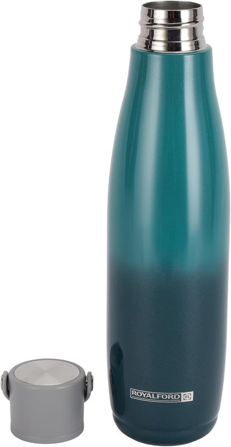 Royalford 700ML Water Bottle RF12183 Stainless Steel Double Wall Insulated thermos Bottle Hot Cold Water Flask Sports Bottle for Indoor and Outdoor Unbreakable Leak - proof Light weight Assorted Colors - Al Kabayel Discount CentreRoyalford 700ML Water Bottle RF12183 Stainless Steel Double Wall Insulated thermos Bottle Hot Cold Water Flask Sports Bottle for Indoor and Outdoor Unbreakable Leak - proof Light weight Assorted ColorsThermosROYALFORDAl Kabayel Discount Centre