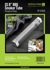 ROYALFORD 8" Stainless Steel BBQ Smoker Tube 20.5cm*5.5cm*5cm - RF12456 - Al Kabayel Discount CentreROYALFORD 8" Stainless Steel BBQ Smoker Tube 20.5cm*5.5cm*5cm - RF12456Kitchen Utensils & GadgetsROYALFORDAl Kabayel Discount Centre