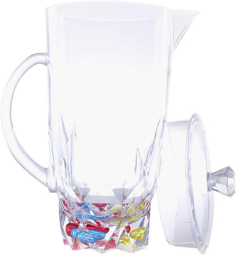 Royalford Acrylic Crystal Clear Jug With Lid Clear 2200ml - RF6887 - Al Kabayel Discount CentreRoyalford Acrylic Crystal Clear Jug With Lid Clear 2200ml - RF6887JugsROYALFORDAl Kabayel Discount Centre