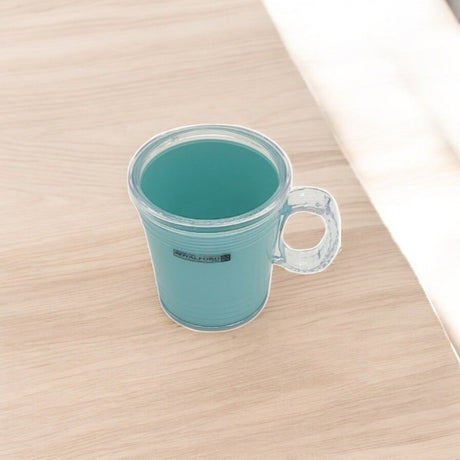 Royalford Acrylic Plastic Water Cup With Cap Turquoise Color 300ML - Al Kabayel Discount CentreRoyalford Acrylic Plastic Water Cup With Cap Turquoise Color 300MLMugsROYALFORDAl Kabayel Discount Centre
