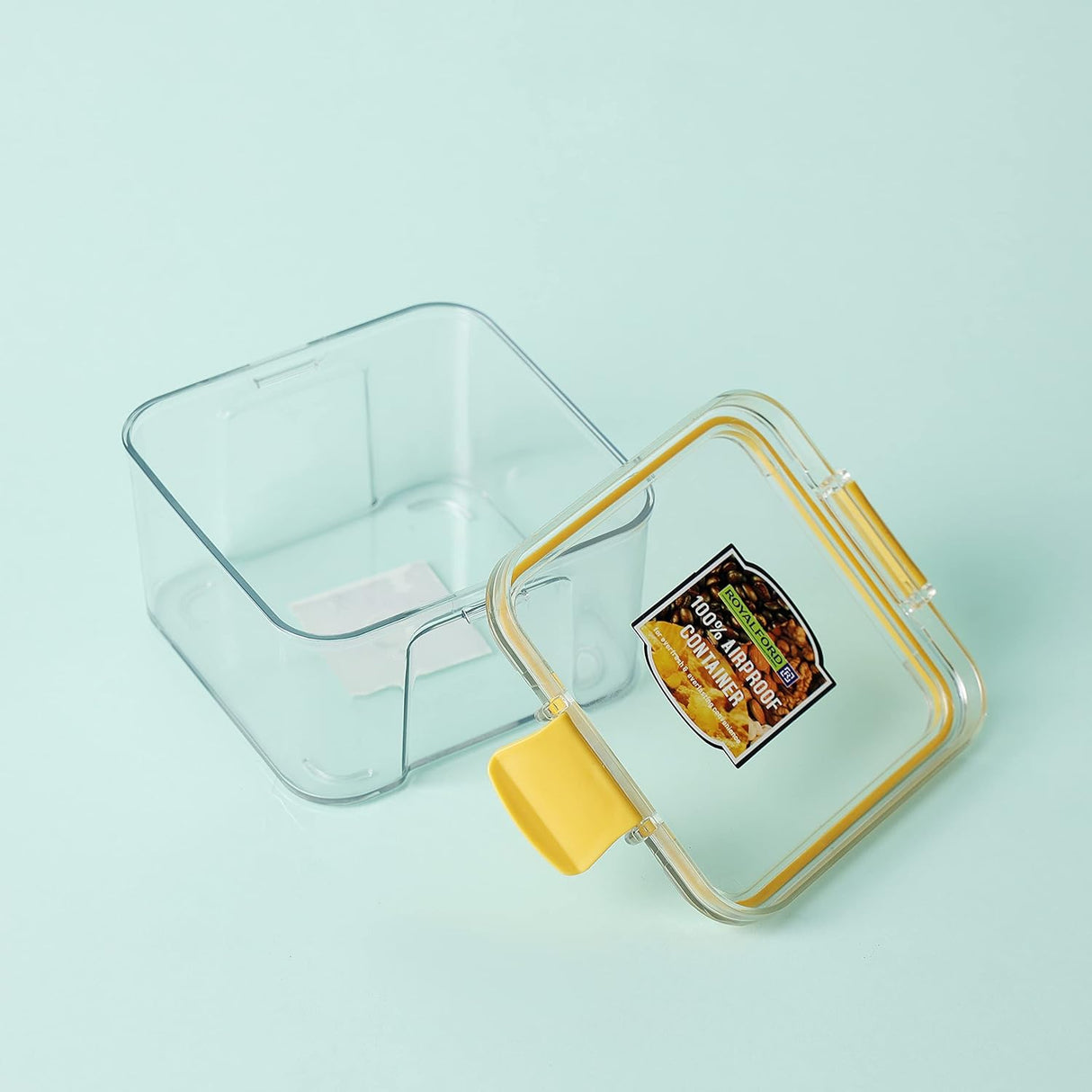 ROYALFORD Air - Tight Rectangular Food Container 460ml, 11.4cm*10.3cm*6.8cm - RF11257 - Al Kabayel Discount CentreROYALFORD Air - Tight Rectangular Food Container 460ml, 11.4cm*10.3cm*6.8cm - RF11257Food ContainersROYALFORDAl Kabayel Discount Centre