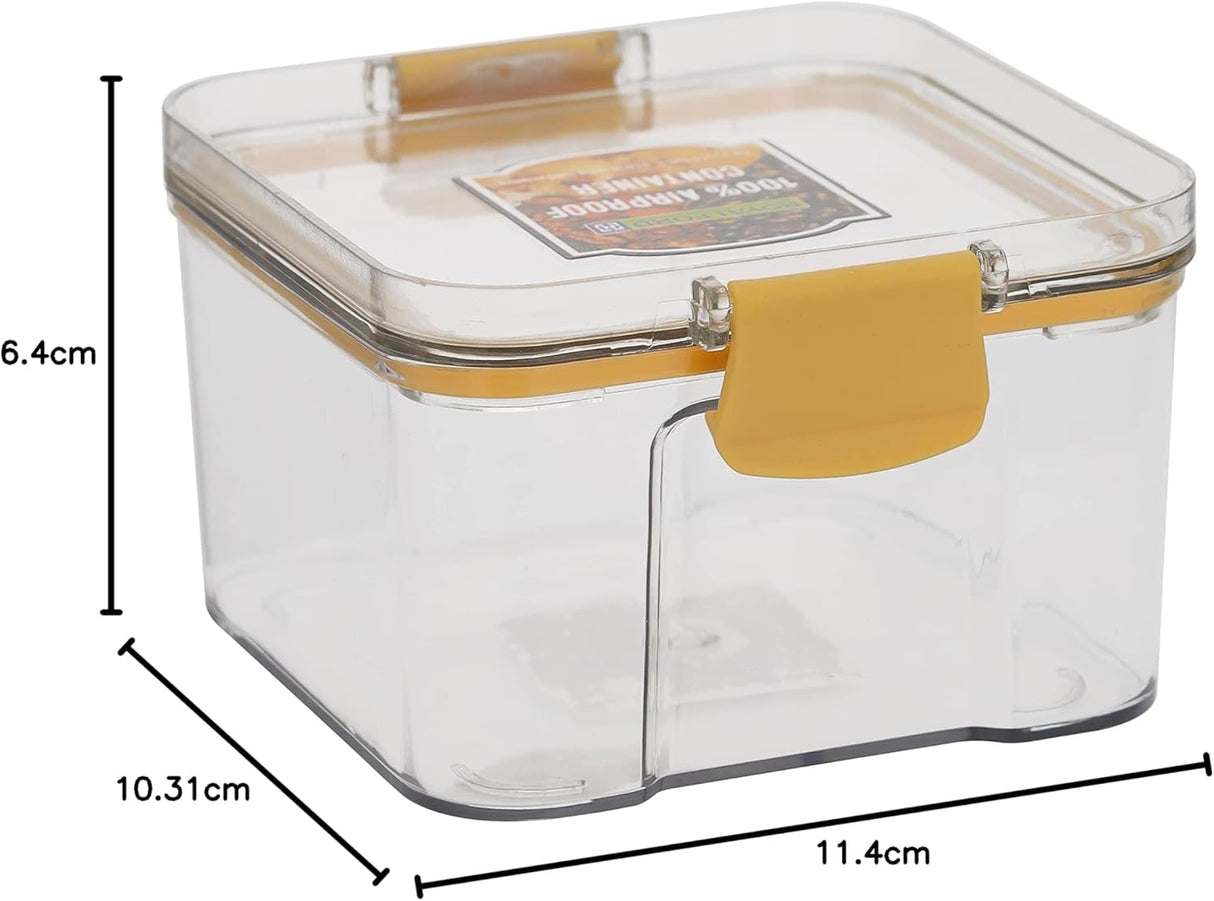 ROYALFORD Air - Tight Rectangular Food Container 460ml, 11.4cm*10.3cm*6.8cm - RF11257 - Al Kabayel Discount CentreROYALFORD Air - Tight Rectangular Food Container 460ml, 11.4cm*10.3cm*6.8cm - RF11257Food ContainersROYALFORDAl Kabayel Discount Centre
