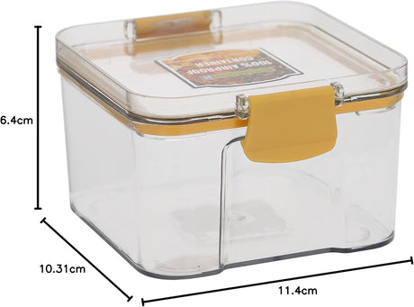 ROYALFORD Air - Tight Rectangular Food Container 460ml, 11.4cm*10.3cm*6.8cm - RF11257 - Al Kabayel Discount CentreROYALFORD Air - Tight Rectangular Food Container 460ml, 11.4cm*10.3cm*6.8cm - RF11257Food ContainersROYALFORDAl Kabayel Discount Centre