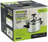 Royalford Aluminium Alloy Pressure Cooker 15 Liter, Silver - RF11177 - Al Kabayel Discount CentreRoyalford Aluminium Alloy Pressure Cooker 15 Liter, Silver - RF11177Pressure CookersROYALFORDAl Kabayel Discount Centre