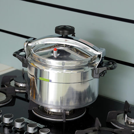 Royalford Aluminium Alloy Pressure Cooker 15 Liter, Silver - RF11177 - Al Kabayel Discount CentreRoyalford Aluminium Alloy Pressure Cooker 15 Liter, Silver - RF11177Pressure CookersROYALFORDAl Kabayel Discount Centre