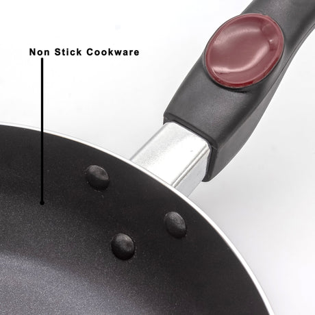 ROYALFORD Aluminum Fry Pan 24cm x 5.5cm, Durable Non - Stick Coating and 3 Layer Construction - Al Kabayel Discount CentreROYALFORD Aluminum Fry Pan 24cm x 5.5cm, Durable Non - Stick Coating and 3 Layer ConstructionFrying Pans & SkilletsROYALFORDAl Kabayel Discount Centre
