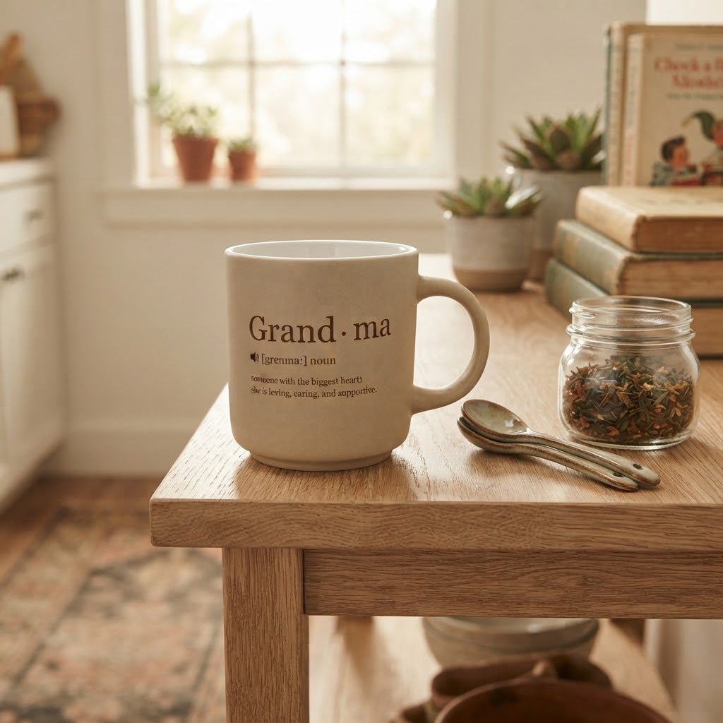 Royalford Beige Grandma Definition Ceramic Mug - 250ml - Al Kabayel Discount CentreRoyalford Beige Grandma Definition Ceramic Mug - 250mlMugsROYALFORDAl Kabayel Discount Centre