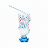 Royalford Beluga Acrylic Drinking Glass with External Spiral Glass Straw | 140ml | Clear & Blue — Whale Print Edition - Al Kabayel Discount CentreRoyalford Beluga Acrylic Drinking Glass with External Spiral Glass Straw | 140ml | Clear & Blue — Whale Print EditionTumblersAKDCAl Kabayel Discount Centre