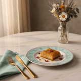 Royalford Blue Accent Melamine Dinner Plate – 8" White - Al Kabayel Discount CentreRoyalford Blue Accent Melamine Dinner Plate – 8" WhitePlatesROYALFORDAl Kabayel Discount Centre