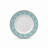 Royalford Blue Accent Melamine Dinner Plate – 8" White - Al Kabayel Discount CentreRoyalford Blue Accent Melamine Dinner Plate – 8" WhitePlatesROYALFORDAl Kabayel Discount Centre