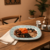 Royalford Blue Accent Melamine Oval Tray – 14" White - Al Kabayel Discount CentreRoyalford Blue Accent Melamine Oval Tray – 14" WhiteServing TraysROYALFORDAl Kabayel Discount Centre