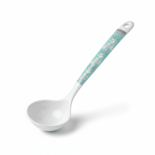 Royalford Blue Accent Melamine Spoon – 8" White - Al Kabayel Discount CentreRoyalford Blue Accent Melamine Spoon – 8" WhiteSpoonsROYALFORDAl Kabayel Discount Centre