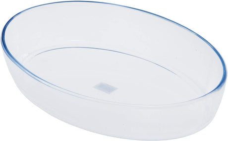 ROYALFORD Borosilicate Glass Oval Baking Dish 2 Liter, 30cm*21cm*6.2cm - RF 2729 - Al Kabayel Discount CentreROYALFORD Borosilicate Glass Oval Baking Dish 2 Liter, 30cm*21cm*6.2cm - RF 2729Food ContainersROYALFORDAl Kabayel Discount Centre