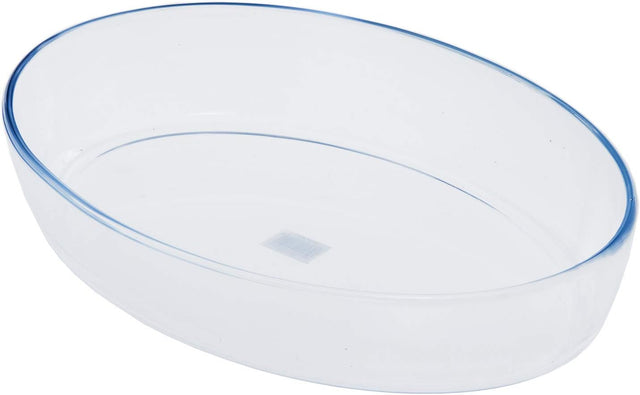 ROYALFORD Borosilicate Glass Oval Baking Dish 2 Liter, 30cm*21cm*6.2cm - RF 2729 - Al Kabayel Discount CentreROYALFORD Borosilicate Glass Oval Baking Dish 2 Liter, 30cm*21cm*6.2cm - RF 2729Food ContainersROYALFORDAl Kabayel Discount Centre