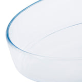 ROYALFORD Borosilicate Glass Oval Baking Dish 3 Liter, 35cm*24cm*6.4cm - RF 2700 - Al Kabayel Discount CentreROYALFORD Borosilicate Glass Oval Baking Dish 3 Liter, 35cm*24cm*6.4cm - RF 2700Food ContainersROYALFORDAl Kabayel Discount Centre