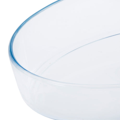 ROYALFORD Borosilicate Glass Oval Baking Dish 3 Liter, 35cm*24cm*6.4cm - RF 2700 - Al Kabayel Discount CentreROYALFORD Borosilicate Glass Oval Baking Dish 3 Liter, 35cm*24cm*6.4cm - RF 2700Food ContainersROYALFORDAl Kabayel Discount Centre