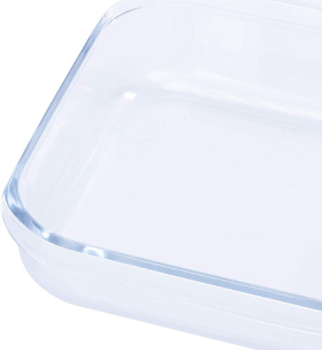 ROYALFORD Borosilicate Glass Square Baking Dish 2 Liter, 27.8cm*24cm*6cm - RF 2701 - Al Kabayel Discount CentreROYALFORD Borosilicate Glass Square Baking Dish 2 Liter, 27.8cm*24cm*6cm - RF 2701Food ContainersROYALFORDAl Kabayel Discount Centre