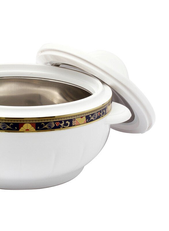 ROYALFORD Classic Casserole 1600ml, Highly Insulated, Stainless Steel Lid and Bowl, White - Al Kabayel Discount CentreROYALFORD Classic Casserole 1600ml, Highly Insulated, Stainless Steel Lid and Bowl, WhiteCasseroles & Stock PotsAl Kabayel Discount CentreAl Kabayel Discount Centre