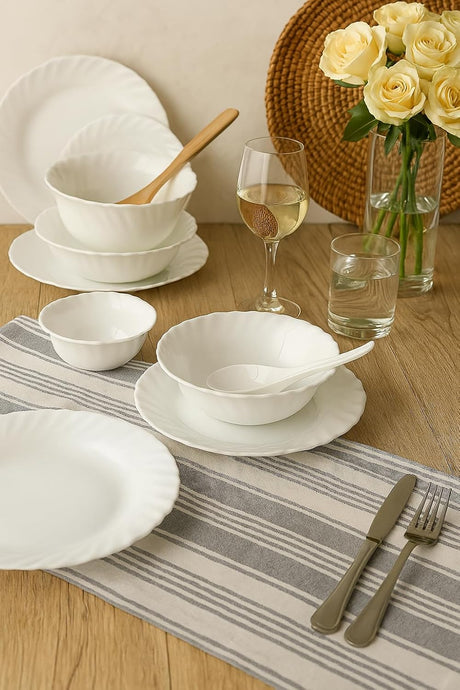 Royalford Classic Opalware 40pcs Dinner Set, RF12658 - Al Kabayel Discount CentreRoyalford Classic Opalware 40pcs Dinner Set, RF12658Dinnerware SetsROYALFORDAl Kabayel Discount Centre