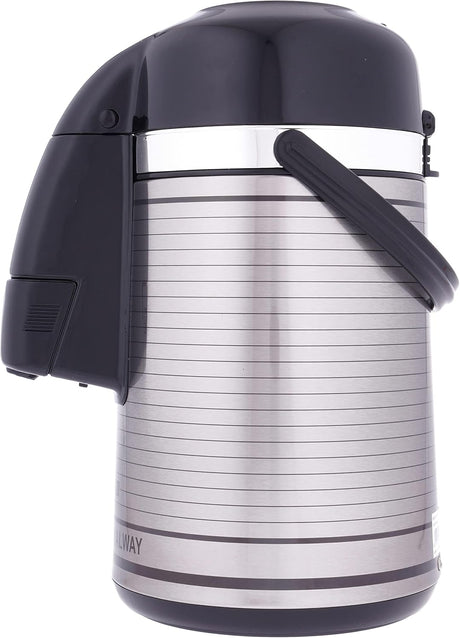 Royalford Coffee/Tea Vaccum Flask 2.5 Liter, Rf6276 (Stainless Steel) - Al Kabayel Discount CentreRoyalford Coffee/Tea Vaccum Flask 2.5 Liter, Rf6276 (Stainless Steel)ThermosROYALFORDAl Kabayel Discount Centre