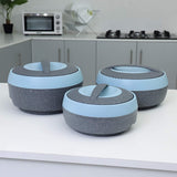 ROYALFORD Cosmos Insulated Casserole Set 3pcs(1500ml, 2500ml, 3500ml), Stainless Steel Inner Casting, Blue and Grey - Al Kabayel Discount CentreROYALFORD Cosmos Insulated Casserole Set 3pcs(1500ml, 2500ml, 3500ml), Stainless Steel Inner Casting, Blue and GreyCasseroles & Stock PotsROYALFORDAl Kabayel Discount Centre