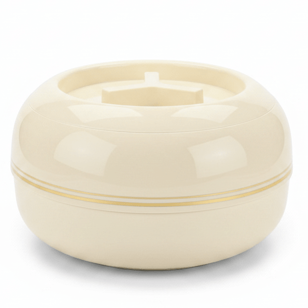 Royalford Cream Zoria Insulated Casserole with Premium Stainless Steel Inner and Durable Outer Body Stylish Serving Solution 5600 ml - Al Kabayel Discount CentreRoyalford Cream Zoria Insulated Casserole with Premium Stainless Steel Inner and Durable Outer Body Stylish Serving Solution 5600 mlCasserolesROYALFORDAl Kabayel Discount Centre