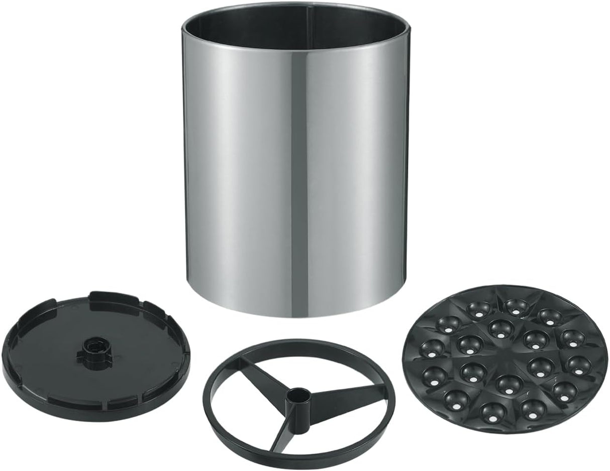 Royalford Cutlery Holder RF12241 Premium Quality Stainless Steel, Storage For Countertop Organizer Cooking Utensil Crock Kitchen Organization & Storage And Flatware Caddy - Al Kabayel Discount CentreRoyalford Cutlery Holder RF12241 Premium Quality Stainless Steel, Storage For Countertop Organizer Cooking Utensil Crock Kitchen Organization & Storage And Flatware CaddyKitchen Utensils & GadgetsROYALFORDAl Kabayel Discount Centre