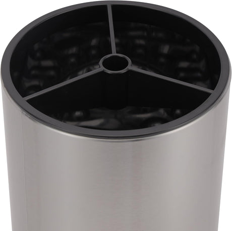 Royalford Cutlery Holder RF12241 Premium Quality Stainless Steel, Storage For Countertop Organizer Cooking Utensil Crock Kitchen Organization & Storage And Flatware Caddy - Al Kabayel Discount CentreRoyalford Cutlery Holder RF12241 Premium Quality Stainless Steel, Storage For Countertop Organizer Cooking Utensil Crock Kitchen Organization & Storage And Flatware CaddyKitchen Utensils & GadgetsROYALFORDAl Kabayel Discount Centre