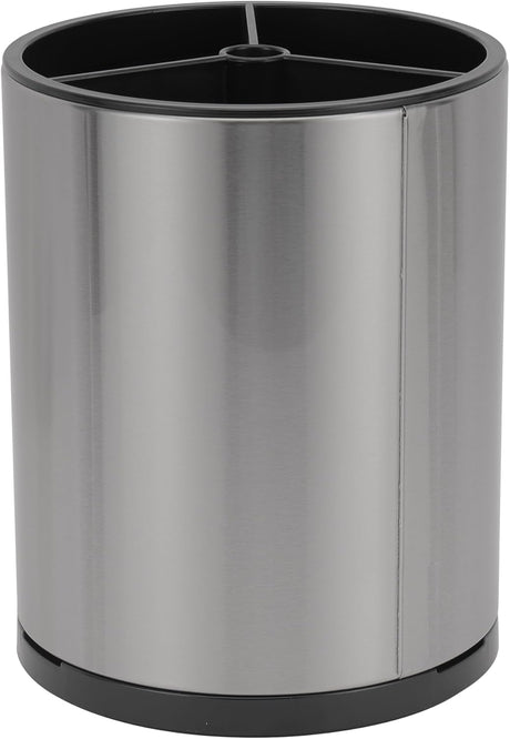Royalford Cutlery Holder RF12241 Premium Quality Stainless Steel, Storage For Countertop Organizer Cooking Utensil Crock Kitchen Organization & Storage And Flatware Caddy - Al Kabayel Discount CentreRoyalford Cutlery Holder RF12241 Premium Quality Stainless Steel, Storage For Countertop Organizer Cooking Utensil Crock Kitchen Organization & Storage And Flatware CaddyKitchen Utensils & GadgetsROYALFORDAl Kabayel Discount Centre