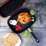 ROYALFORD Die Cast Aluminum Double Grill Pan 32cm, 5 Layer Construction - Al Kabayel Discount CentreROYALFORD Die Cast Aluminum Double Grill Pan 32cm, 5 Layer ConstructionFrying Pans & SkilletsROYALFORDAl Kabayel Discount Centre