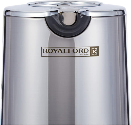 Royalford Double Wall Vaccum Flask 1.3 Liter, Asbestos Free, Pink Glass inner, 24hr Hot - 36hr Cold, Silver Figured - RF7947 - Al Kabayel Discount CentreRoyalford Double Wall Vaccum Flask 1.3 Liter, Asbestos Free, Pink Glass inner, 24hr Hot - 36hr Cold, Silver Figured - RF7947ThermosROYALFORDAl Kabayel Discount Centre