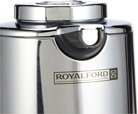Royalford Double Wall Vaccum Flask 1.6 Liter, Asbestos Free, Pink Glass inner, 24hr Hot - 36hr Cold, Silver Figured - RF7948 - Al Kabayel Discount CentreRoyalford Double Wall Vaccum Flask 1.6 Liter, Asbestos Free, Pink Glass inner, 24hr Hot - 36hr Cold, Silver Figured - RF7948ThermosROYALFORDAl Kabayel Discount Centre