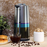 Royalford Double Wall Vaccum Flask 1.9 Liter, Asbestos Free, Pink Glass inner, 24hr Hot - 36hr Cold, Silver Figured - RF7949 - Al Kabayel Discount CentreRoyalford Double Wall Vaccum Flask 1.9 Liter, Asbestos Free, Pink Glass inner, 24hr Hot - 36hr Cold, Silver Figured - RF7949ThermosROYALFORDAl Kabayel Discount Centre