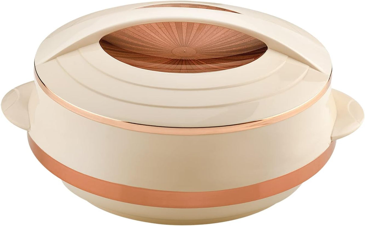 Royalford Elite Gold Series 6000ML Insulated Casserole RF11148 – Premium Cream Finish for Hot & Cold Food Preservation - Al Kabayel Discount CentreRoyalford Elite Gold Series 6000ML Insulated Casserole RF11148 – Premium Cream Finish for Hot & Cold Food PreservationCasserolesROYALFORDAl Kabayel Discount Centre
