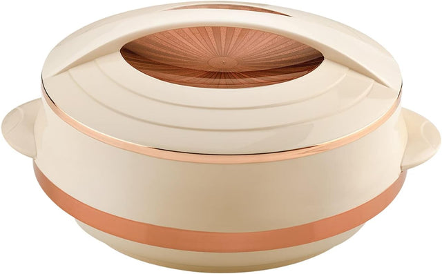 Royalford Elite Gold Series 6000ML Insulated Casserole RF11148 – Premium Cream Finish for Hot & Cold Food Preservation - Al Kabayel Discount CentreRoyalford Elite Gold Series 6000ML Insulated Casserole RF11148 – Premium Cream Finish for Hot & Cold Food PreservationCasserolesROYALFORDAl Kabayel Discount Centre