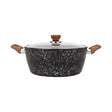 ROYALFORD Forged Aluminum Casserole 26cm x 10.8cm, Mult - Stone Granite Coating, Induction Compatible - Al Kabayel Discount CentreROYALFORD Forged Aluminum Casserole 26cm x 10.8cm, Mult - Stone Granite Coating, Induction CompatibleCasseroles & Stock PotsROYALFORDAl Kabayel Discount Centre