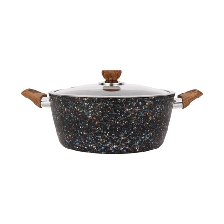 ROYALFORD Forged Aluminum Casserole 26cm x 10.8cm, Mult - Stone Granite Coating, Induction Compatible - Al Kabayel Discount CentreROYALFORD Forged Aluminum Casserole 26cm x 10.8cm, Mult - Stone Granite Coating, Induction CompatibleCasseroles & Stock PotsROYALFORDAl Kabayel Discount Centre