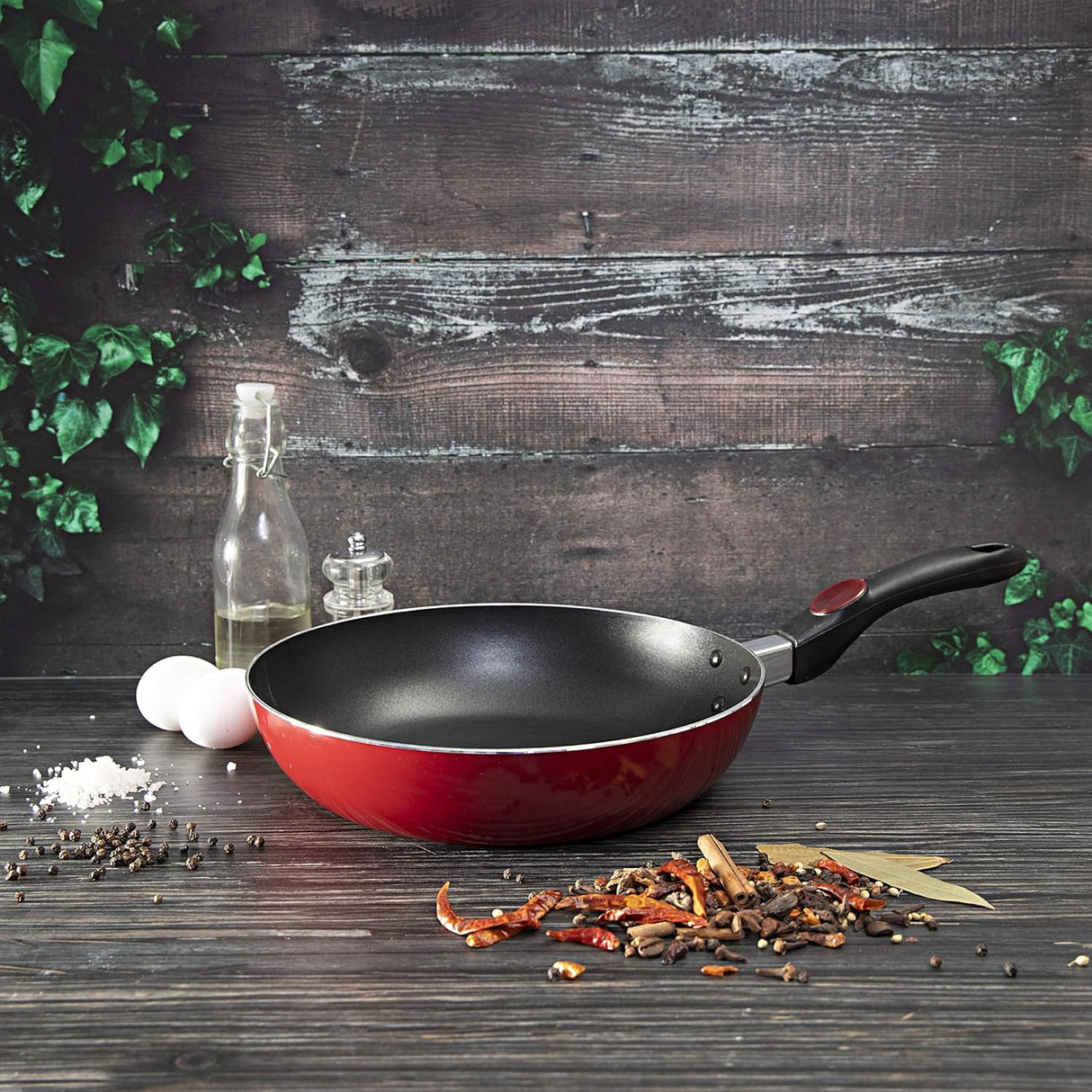 Royalford Frying Pan, 28 cm - Aluminum Non - Stick Fry Pan – Ergonomic Handle - Saute Pan/Deep Frying Pan– Suitable for Multiple Hob Types - Ideal for Frying Sautéing Stir - Frying - Al Kabayel Discount CentreRoyalford Frying Pan, 28 cm - Aluminum Non - Stick Fry Pan – Ergonomic Handle - Saute Pan/Deep Frying Pan– Suitable for Multiple Hob Types - Ideal for Frying Sautéing Stir - FryingFrying Pans & SkilletsROYALFORDAl Kabayel Discount Centre