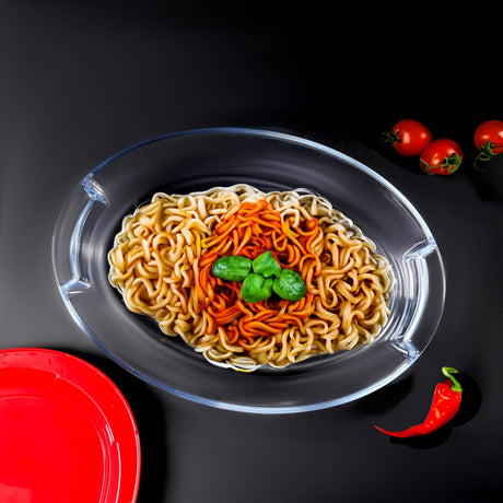 ROYALFORD Glass Baking Dish with Lid 2.2 Liter, 34cm*24.5cm*8cm Oval Shape - RF 12197 - Al Kabayel Discount CentreROYALFORD Glass Baking Dish with Lid 2.2 Liter, 34cm*24.5cm*8cm Oval Shape - RF 12197Food ContainersROYALFORDAl Kabayel Discount Centre