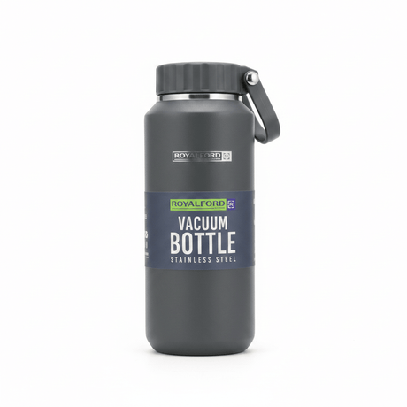 Royalford Grey Stainless Steel Vacuum Bottle - 500ml - Al Kabayel Discount CentreRoyalford Grey Stainless Steel Vacuum Bottle - 500mlWater BottlesROYALFORDAl Kabayel Discount Centre