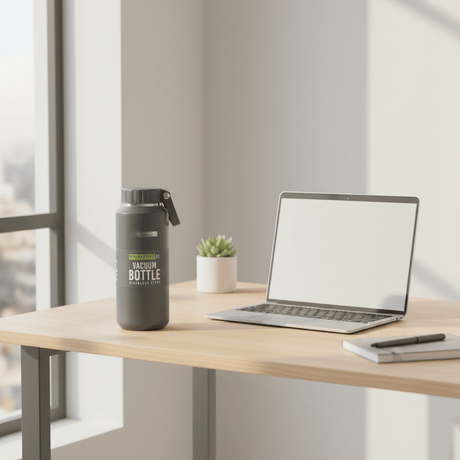 Royalford Grey Stainless Steel Vacuum Bottle - 500ml - Al Kabayel Discount CentreRoyalford Grey Stainless Steel Vacuum Bottle - 500mlWater BottlesROYALFORDAl Kabayel Discount Centre