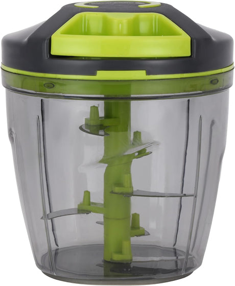 Royalford Handy Pull Chopper 1000ml, 6pcs SS Bladde, Manual Food Processor Vegetable Chopper, Green - RF12923 - Al Kabayel Discount CentreRoyalford Handy Pull Chopper 1000ml, 6pcs SS Bladde, Manual Food Processor Vegetable Chopper, Green - RF12923Kitchen Utensils & GadgetsROYALFORDAl Kabayel Discount Centre