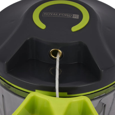 Royalford Handy Pull Chopper 1000ml, 6pcs SS Bladde, Manual Food Processor Vegetable Chopper, Green - RF12923 - Al Kabayel Discount CentreRoyalford Handy Pull Chopper 1000ml, 6pcs SS Bladde, Manual Food Processor Vegetable Chopper, Green - RF12923Kitchen Utensils & GadgetsROYALFORDAl Kabayel Discount Centre